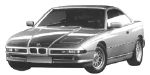 BMW E31 B3096 Fault Code